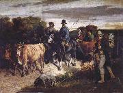 Gustave Courbet, The Peasants of Flagey Returning from the Fair
